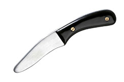Knife for self-defense, Curved 18 cm - Aluminium