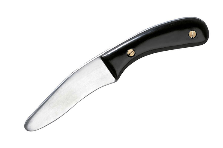 Cuchillo self defense, Curvo 18cm - Aluminio