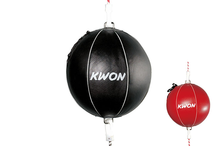 Double elastic puching ball, Kwon