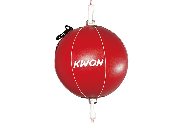 Double elastic puching ball, Kwon
