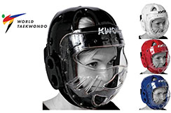 Head Guard For MMA & Full contact, WTF - With Visor, Kwon