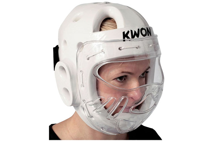 Casque MMA & full-contact, agréé WTF - Avec Visière, Kwon