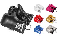Mini boxing gloves - For rear-view mirror