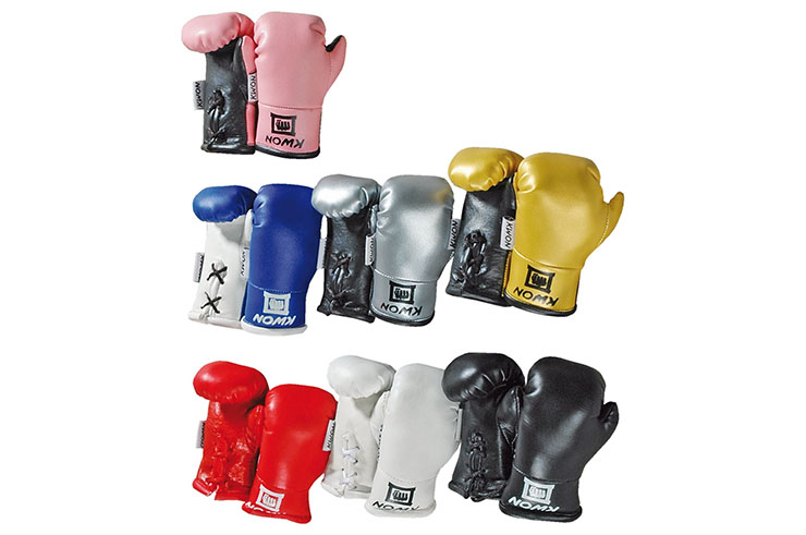 Mini boxing gloves, For rear-view mirror - Kwon