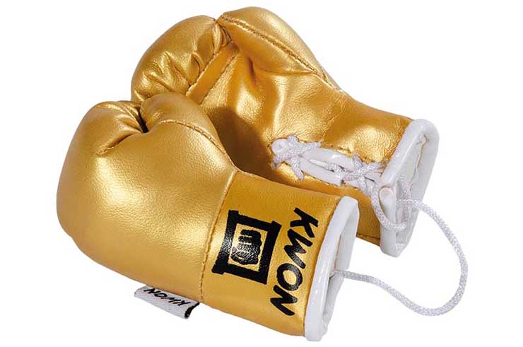 Mini boxing gloves - For rear-view mirror