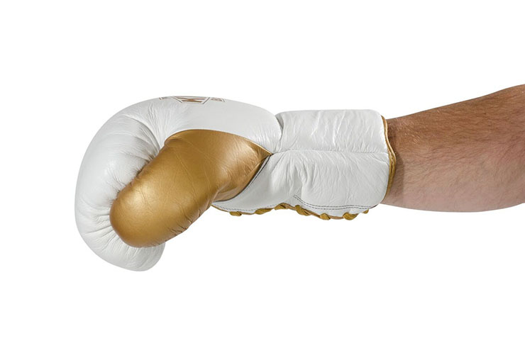 Gants de Boxe Pro - Cuir & Lacets, Kwon