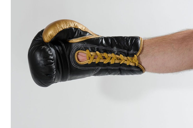Gants de Boxe Pro - Cuir & Lacets, Kwon