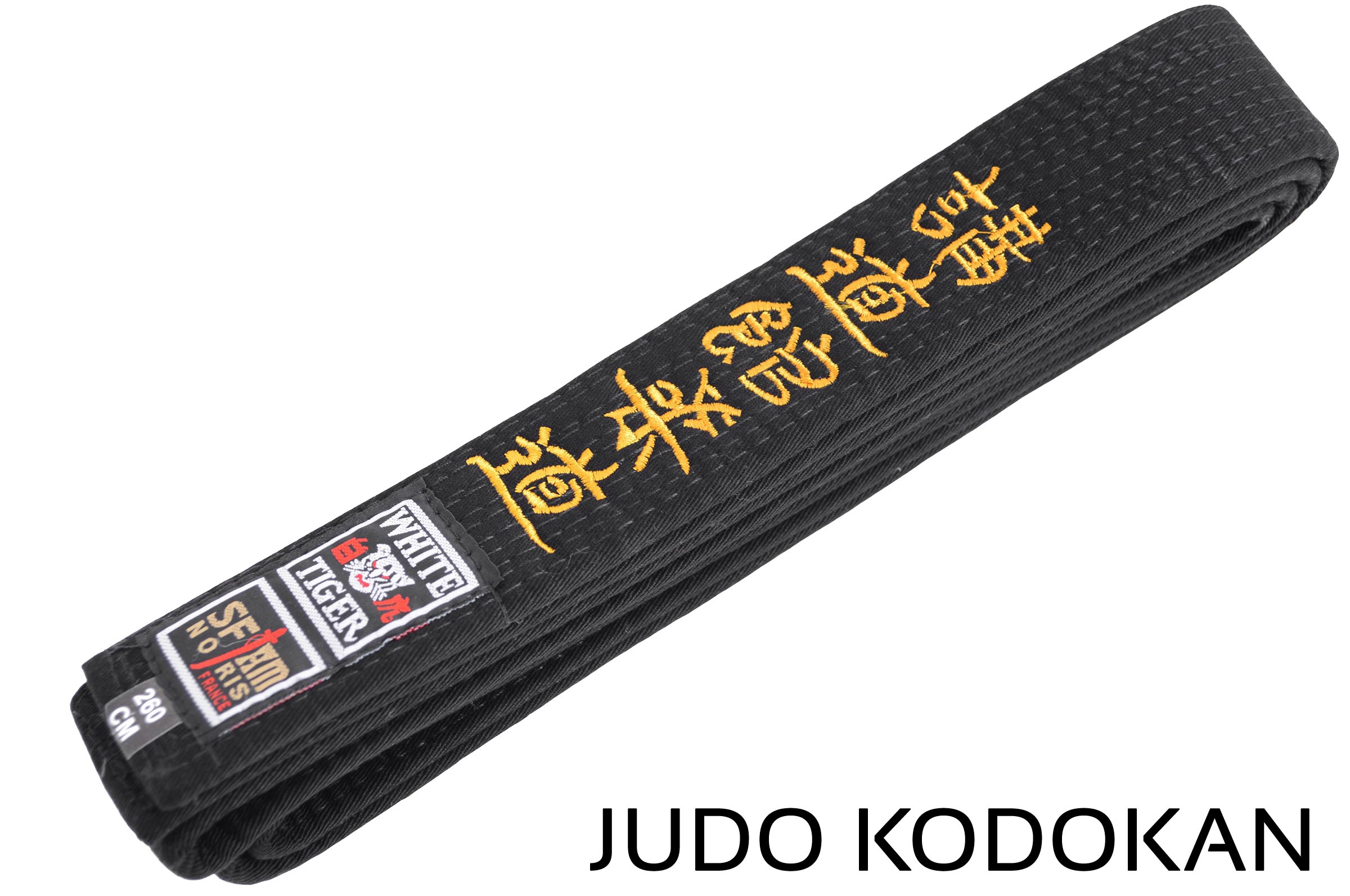 White Solid Belts 4 cm Wide Double Wrap Sizing for Martial Arts Fast Shipping. 