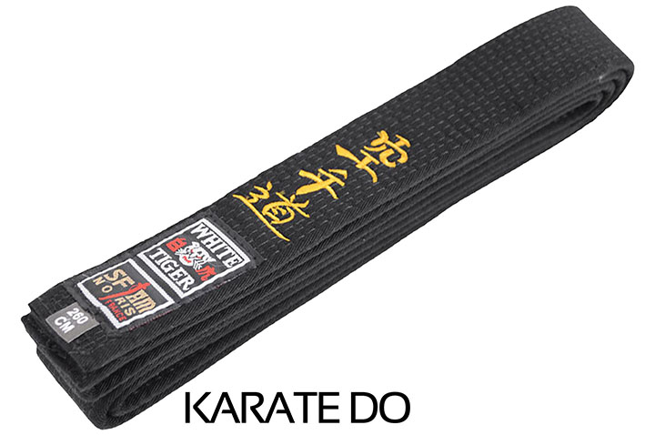 Cinturón Bordado, Artes Marciales - White Tiger, Noris