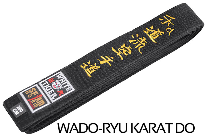 Cinto Bordado, Artes Marciais - White Tiger, Noris