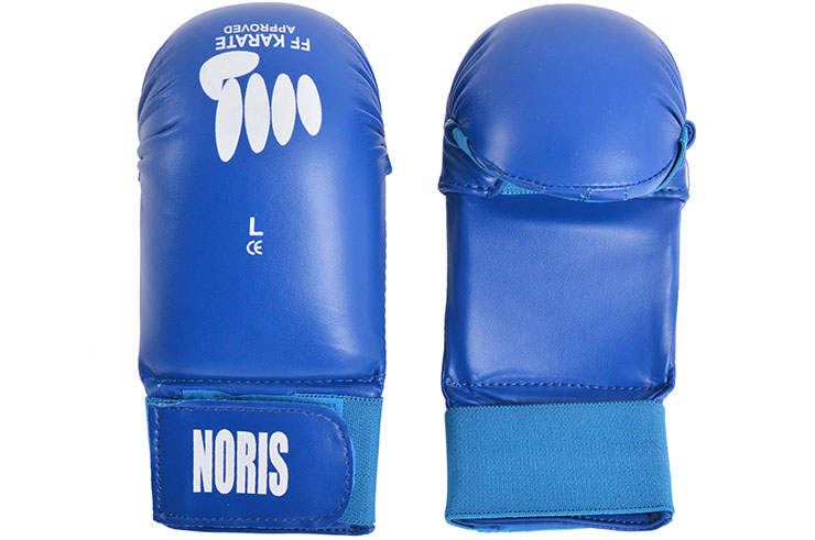 Karate mitts, without thumbs - FKF Approuved, Noris