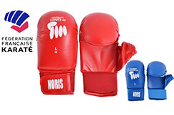 Guantes de karate FFK, con pulgar - PR320219, Noris