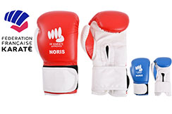 Gants de Karaté Contact - Homologués FFK, Noris