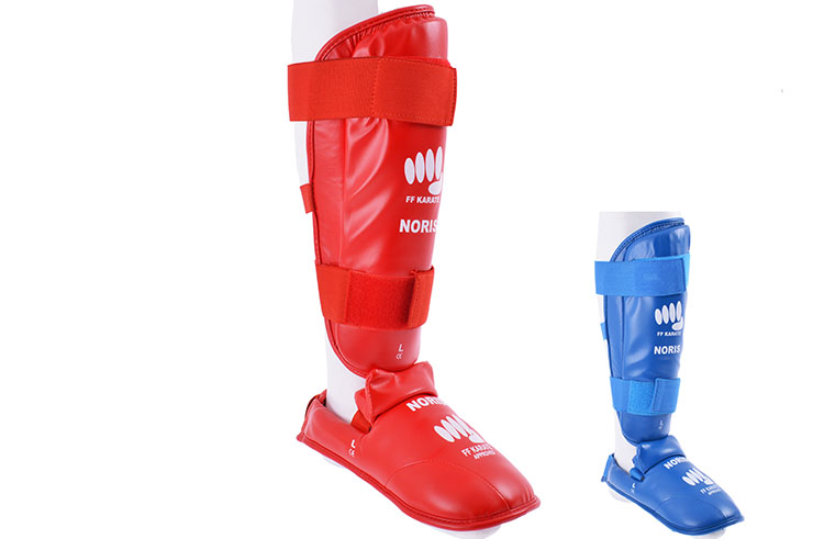 Step & Shinguards - FFK Approuved, Noris