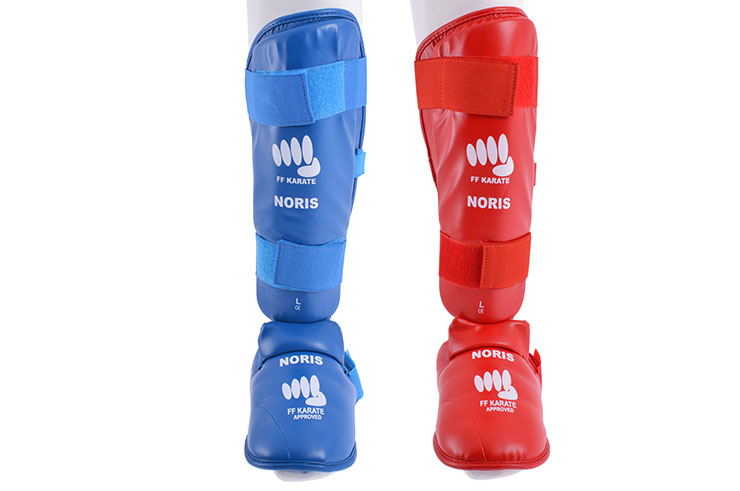 Step & Shinguards - FFK Approuved, Noris