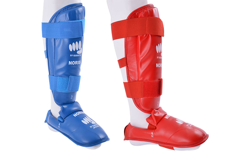 Step & Shinguards - FFK Approuved, Noris