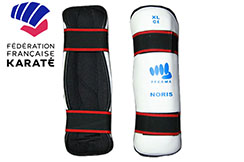 Shinguards, Karate - FFK Approuved, Noris