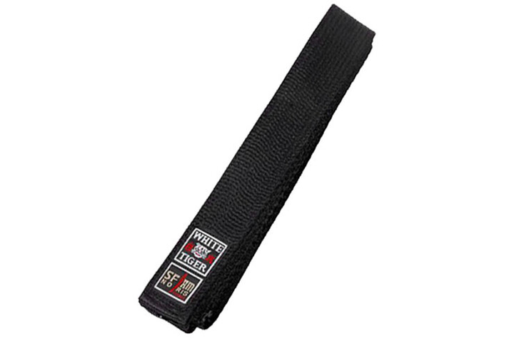 Ceinture Noire (personnalisable) - White Tiger, Noris