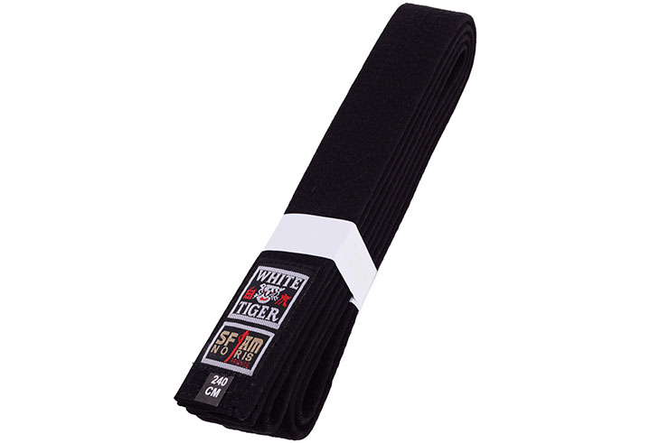 Martial Arts, Quilted Belt (Customizable) - White Tiger, Noris