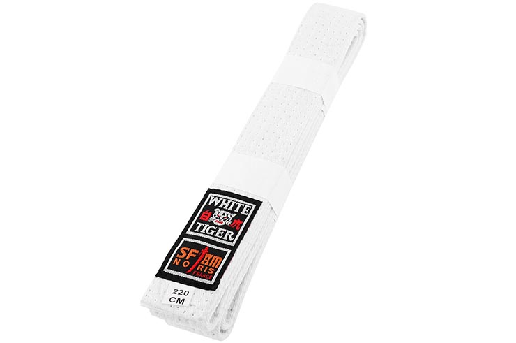 Cinturón acolchado, Artes marciales (personalizable) - White Tiger, Noris