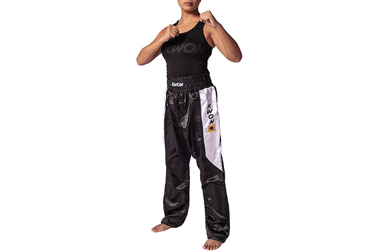 Pantalon de Kickboxing - Satinado, Kwon