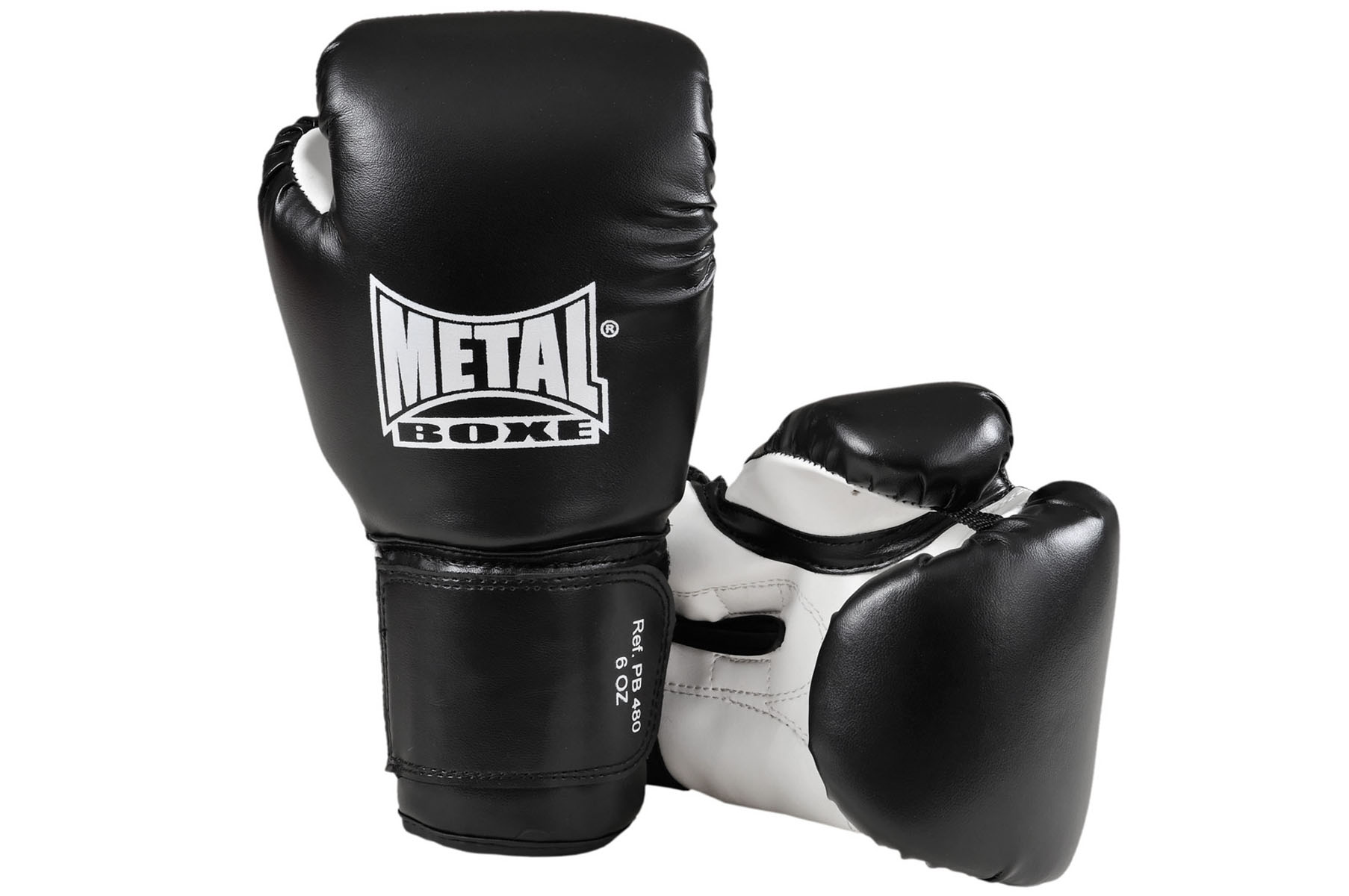 Gants boxe Métal Boxe initiation - Gants de boxe entraînement