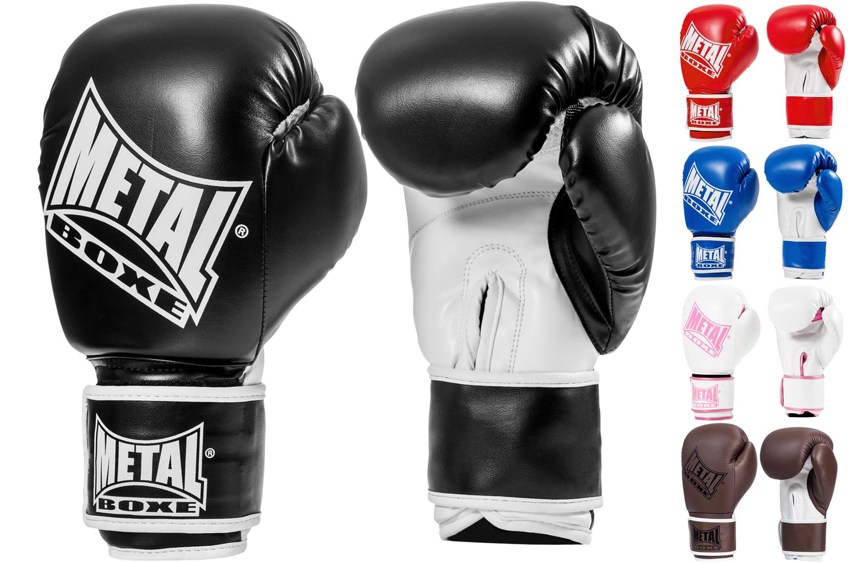 Guantes de boxeo para hombres y mujeres, guantes de entrenamiento de 8  onzas, 10 onzas, 12 onzas, Muay Thai, Kickboxing, MMA (color B, tamaño: 8