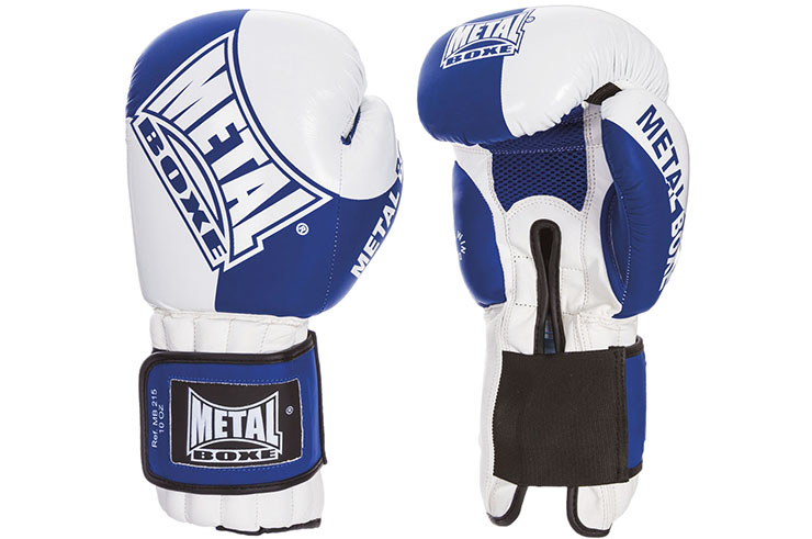 Gants de boxe française, Compétition, FFSavate - MB215, Metal Boxe