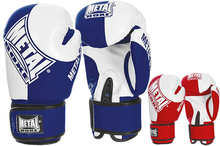 Guantes de boxeo - Competición aficionado - MB101, Metal Boxe