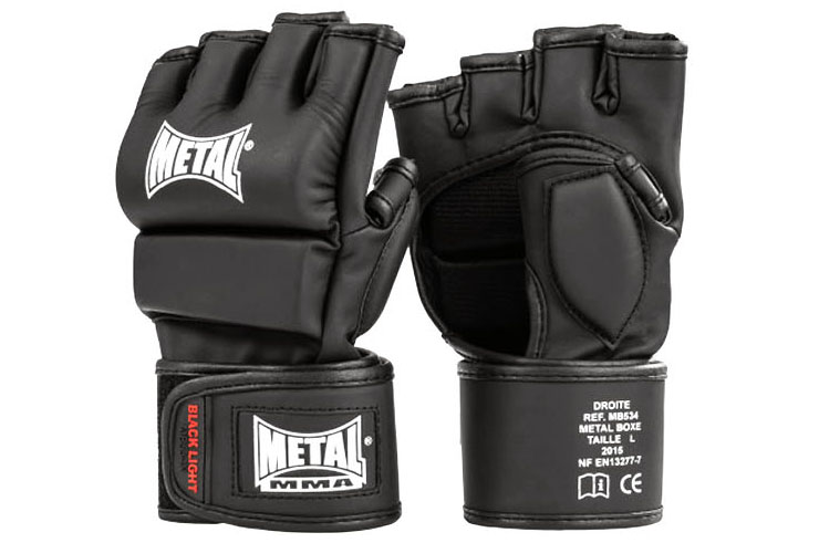 Gants MMA, Sans pouces - MB577N, Metal Boxe 