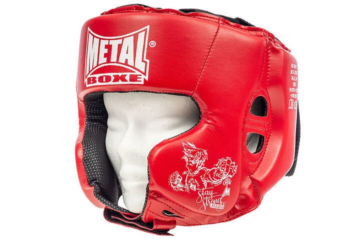 Capacete multiboxe, Criança - MB117E, Metal Boxe