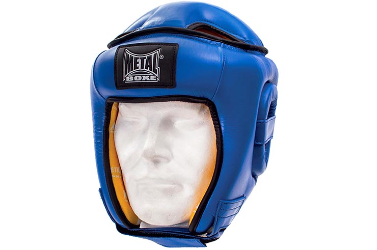 Casco de competición, Cuero - MB510, Metal Boxe