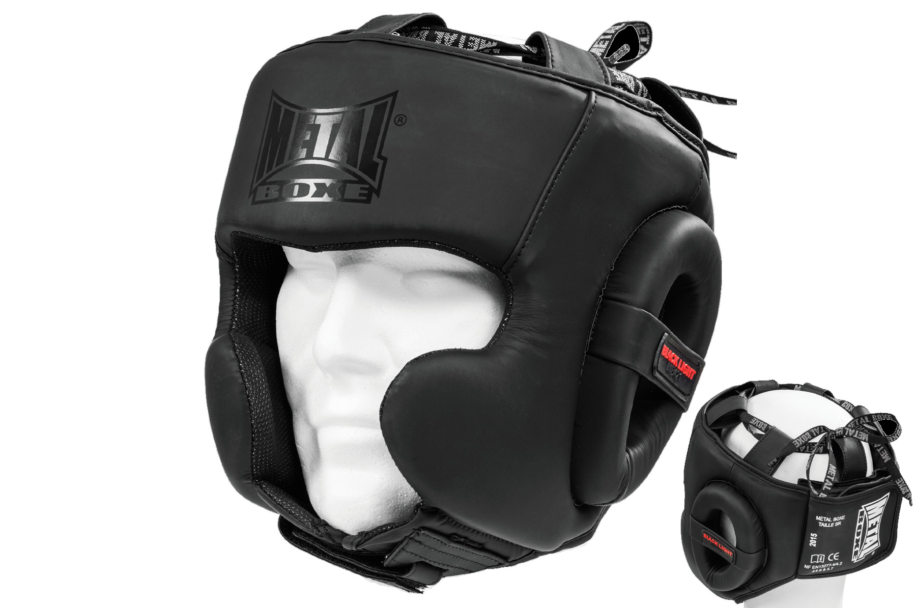 Casque MMA, à visière - MB423N, Metal Boxe 