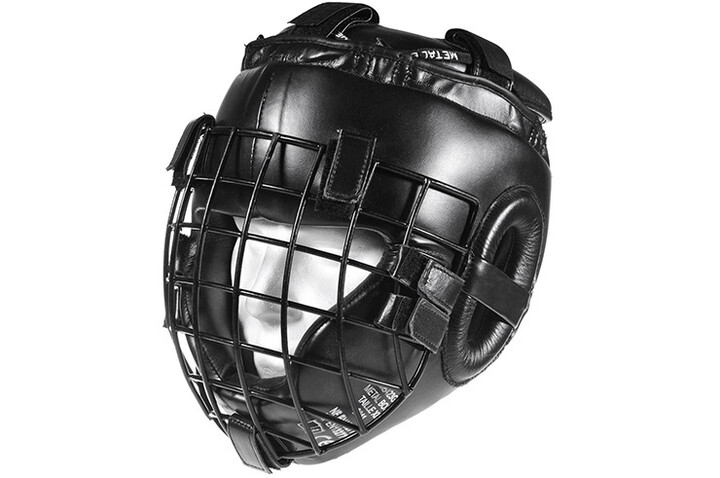 Capacete de combate extremo, com grelha - MB423G, Metal Boxe