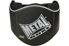 Ceinture Abdominale, Cuir - MB228M, Metal Boxe