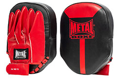 Manoplas de Boxeo planas, Par - MB176, Metal Boxe