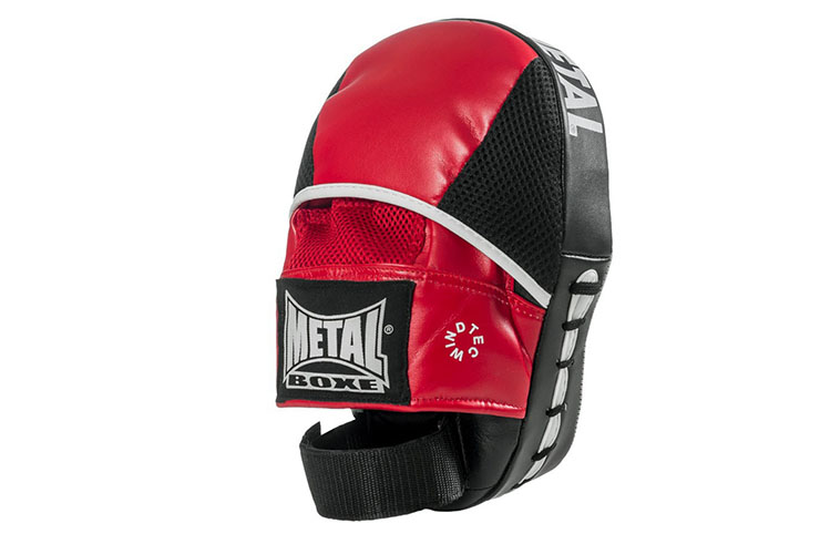 Manoplas de Boxeo, Curvadas - MB216, Metal Boxe