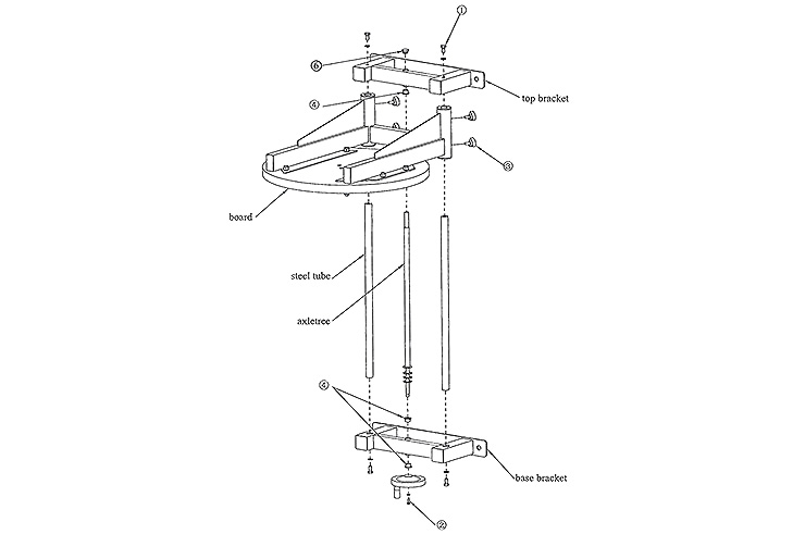 Plataforma Pêra de velocidade, profissional - MB3030, Metal Boxe