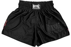 Short de Boxe Thaï e Kick, Preto light - TC67, Metal Boxe