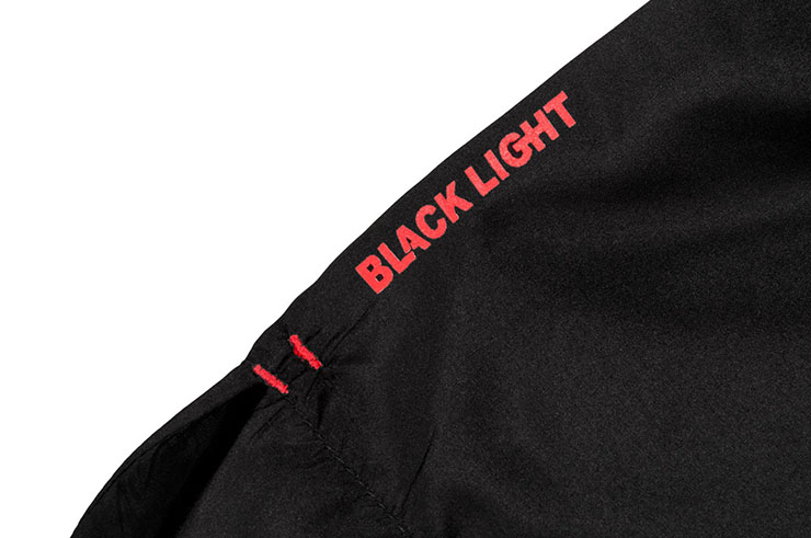 Pantalones cortos de boxeo Thai o Kick, Black light - TC67, Metal Boxe