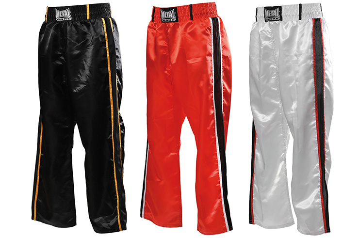 Pantalón Full Contact, 2 bandas - MB55, Metal Boxe