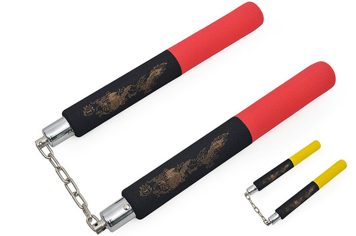 Nunchaku, Espuma e Corrente - ARE115/115A, Dojo Master