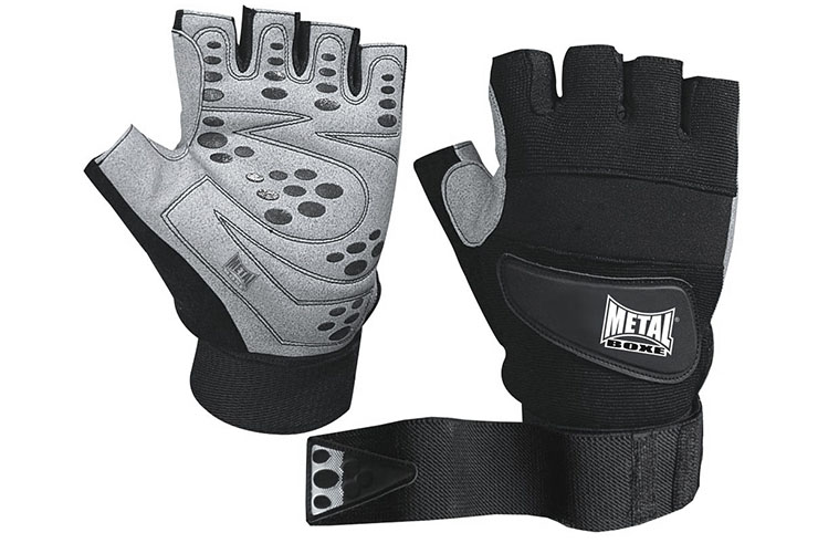 Bodybuilding Gloves, Metal Boxe MB2021N