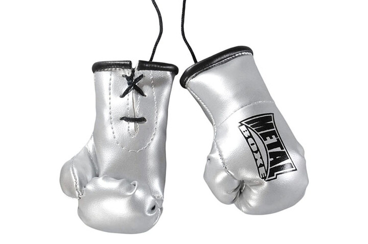 Mini-luvas de boxe, para espelho retrovisor - MB187G, Metal Boxe