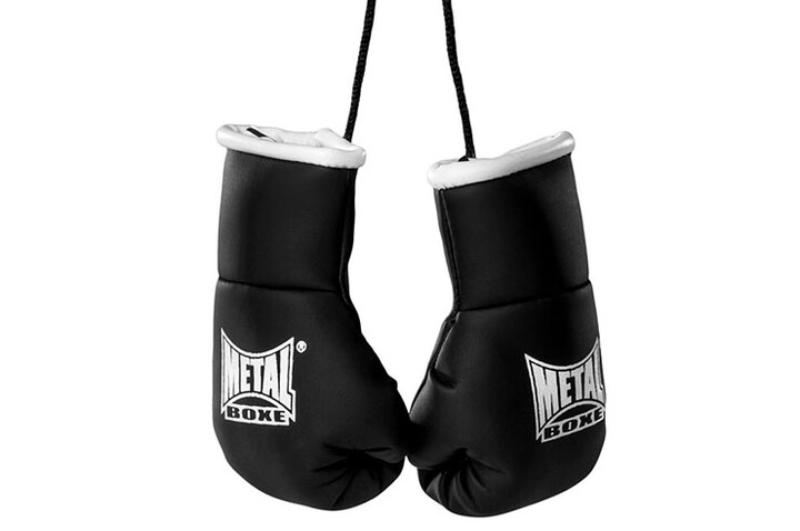 Mini-luvas de boxe, para espelho retrovisor - MB187G, Metal Boxe