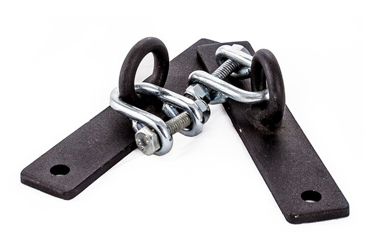 Fixações, para balão duplo elástico - AC81120, Metal Boxe