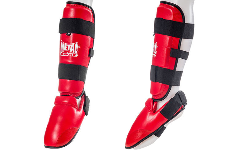 Step & Shinguards, Removable - PR100, Metal Boxe