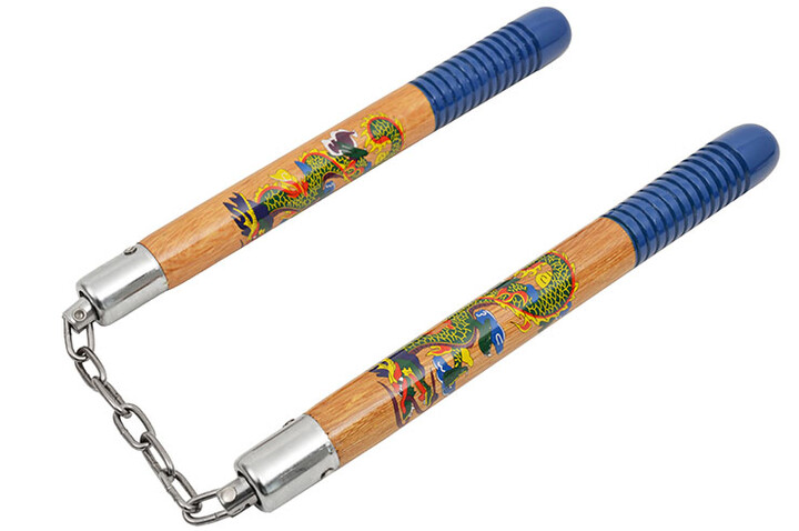 Nunchaku Dragón, Madera y Cadena - ARC121, Dojo Master