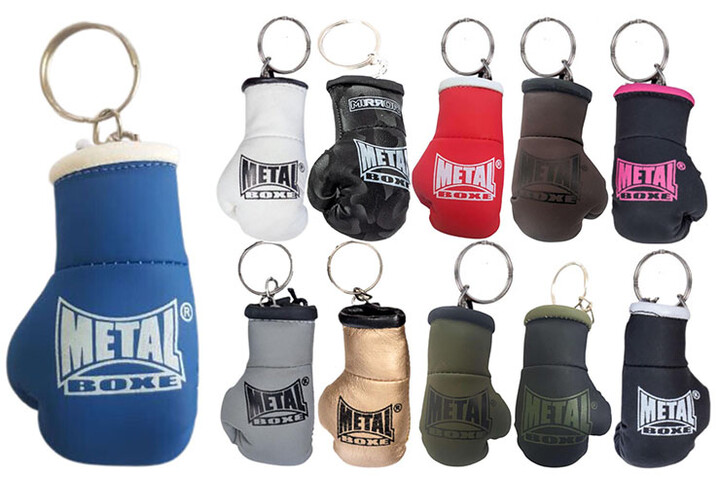 Porta-chaves, Luva de boxe - MB187, Metal Boxe