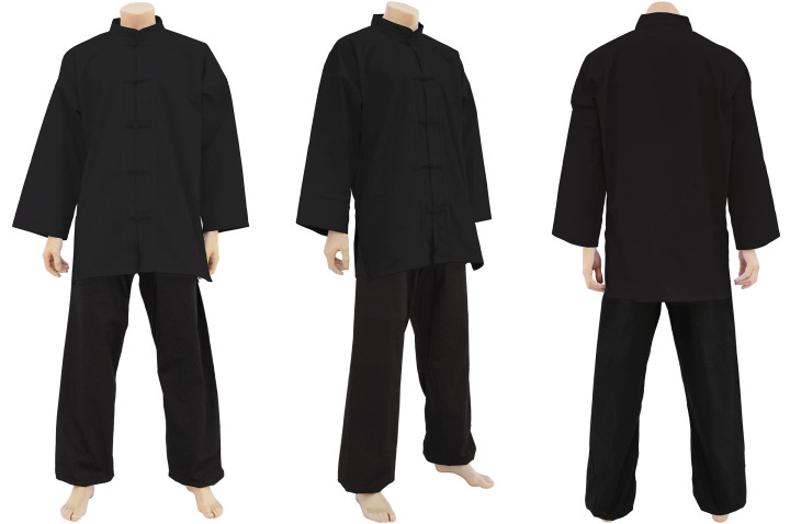 Fato de Kung-fu, Tai Chi corte Combate, Algodão grosso
